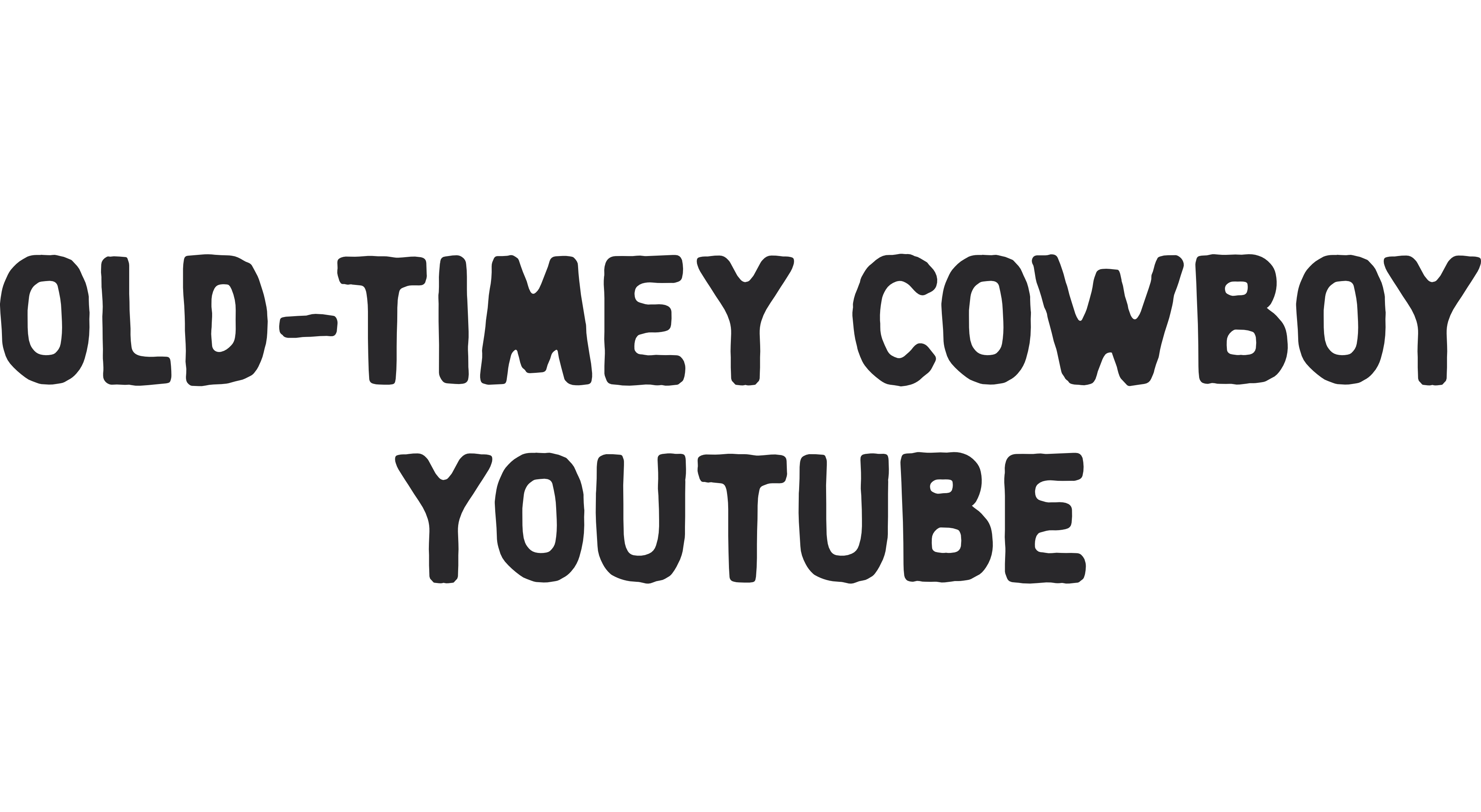 old-timey cowboy youtube